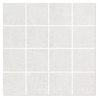 Mosaik Klinker <strong>Viceno</strong>  Hvid Mat 30x30 (7x7) cm